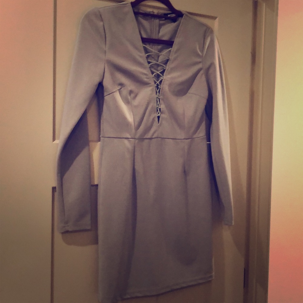 Gray Dress